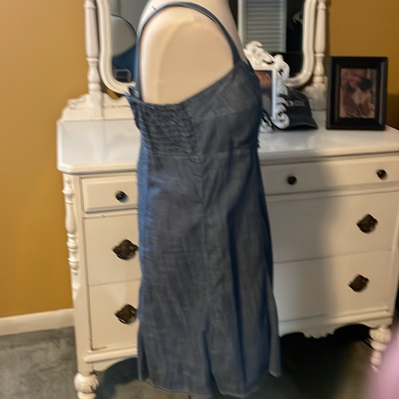 NWT Chambray sundress in size 14 petite - Picture 4 of 9